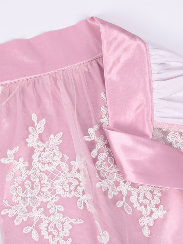 Damen Traditionell Rosa Oktoberfest Kostüm