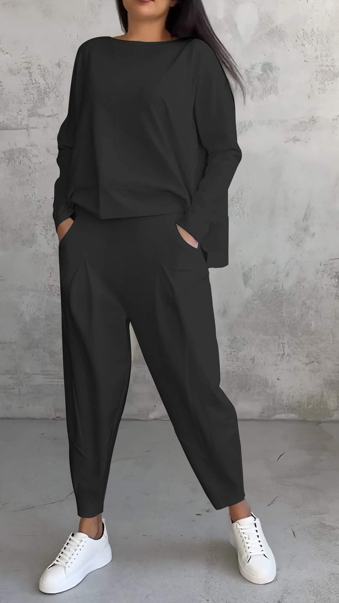 Damen Entspannte Passform 2-Teiliges Set | Bequeme