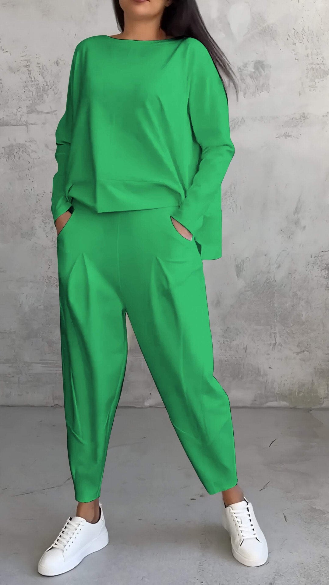 Damen Entspannte Passform 2-Teiliges Set | Bequeme