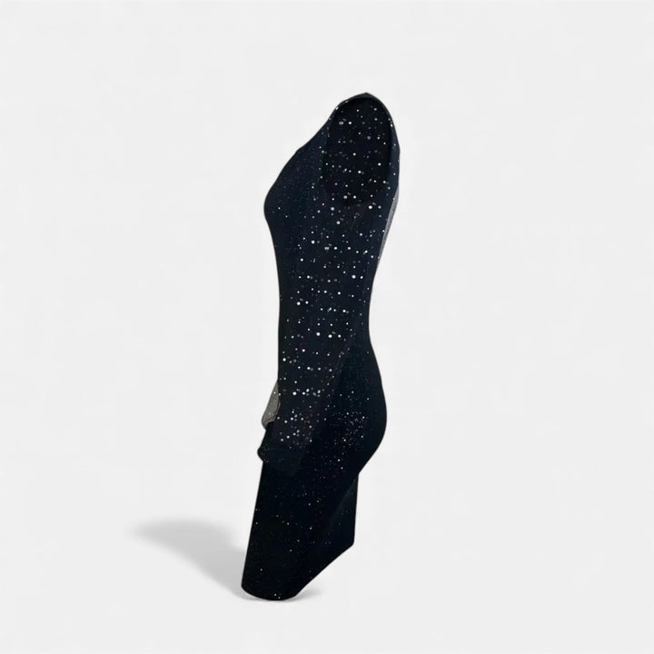 Damenkleid Mit V-ausschnitt Pailletten Und Eng Anliegendem Schnitt | Neujahr