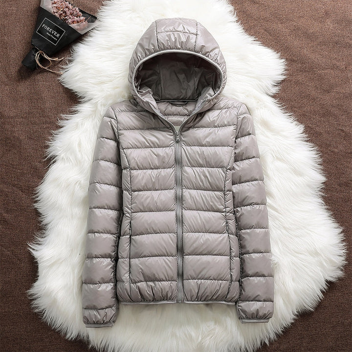 Verpackbar Daunenjacke Damen | Puffer