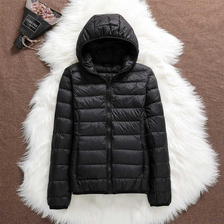 Verpackbar Daunenjacke Damen | Puffer