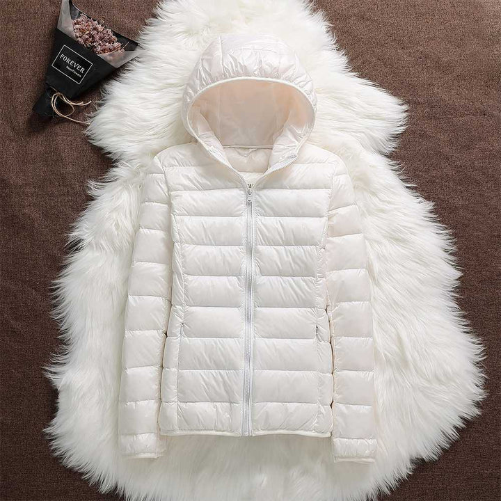 Verpackbar Daunenjacke Damen | Puffer