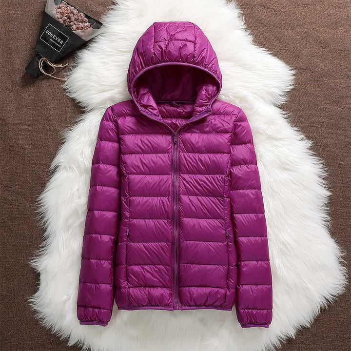 Verpackbar Daunenjacke Damen | Puffer