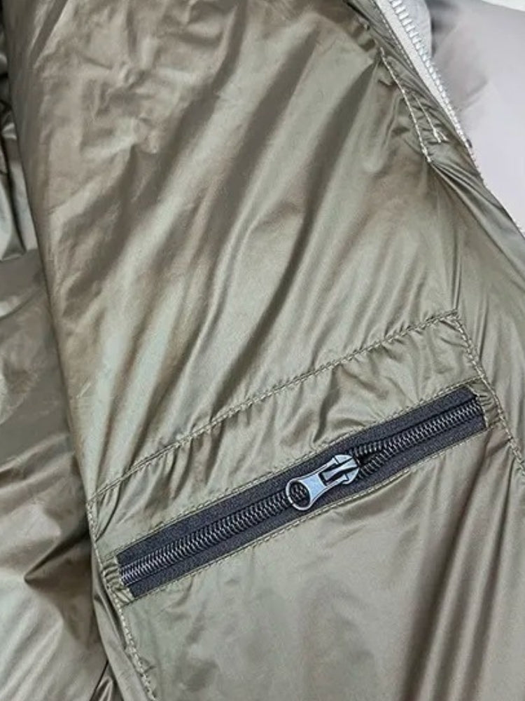 Warme Kapuzenjacke für Herren | Puffer