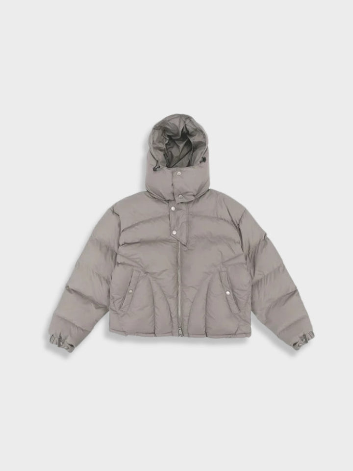 Warme Kapuzenjacke für Herren | Puffer