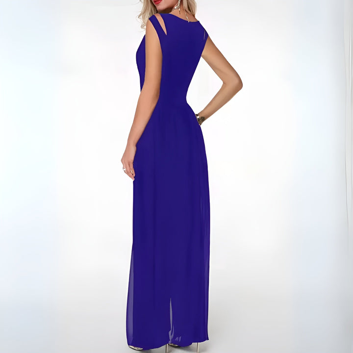 Damen Eleganter ärmelloser Jumpsuit | Formelle