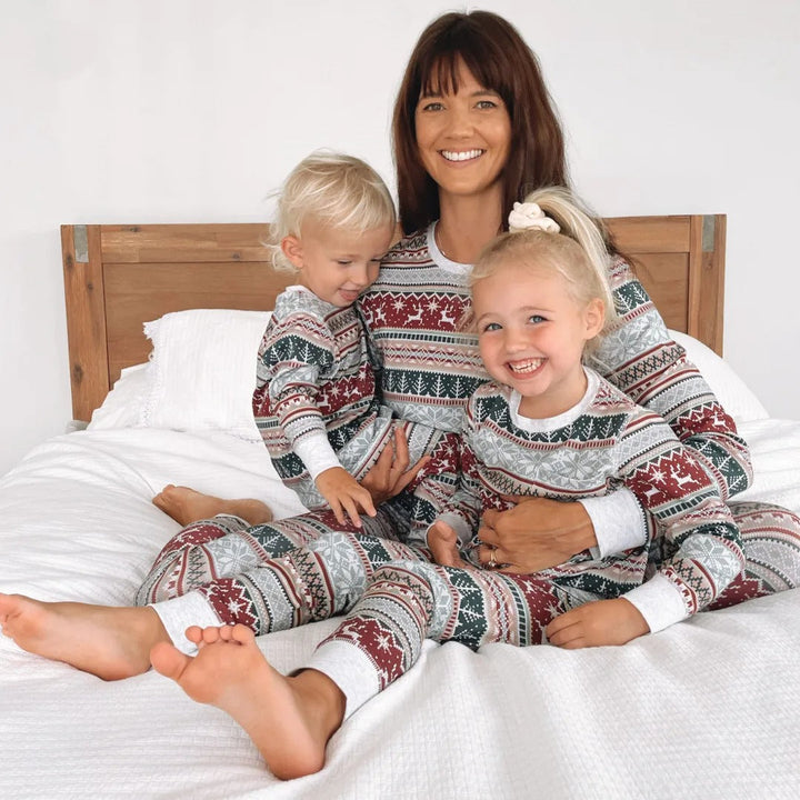 Familie Weihnachten Pyjama Set