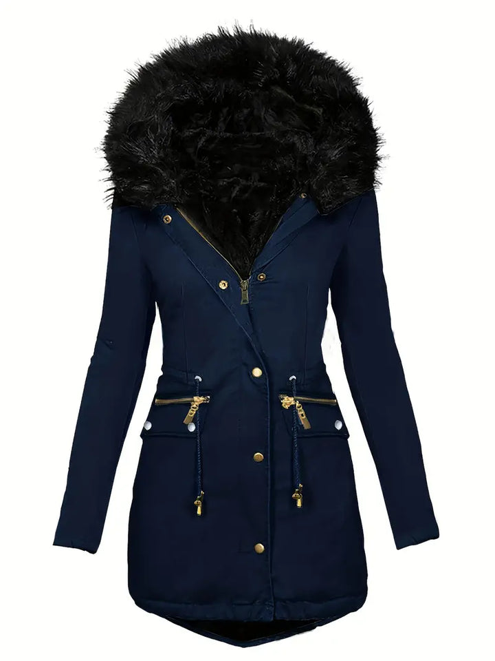 Damen Winter Parka | Kordelzug