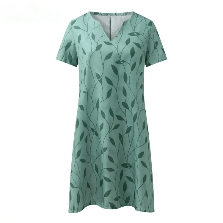 Kurzärmliges Sommerkleid Für Damen | Mini