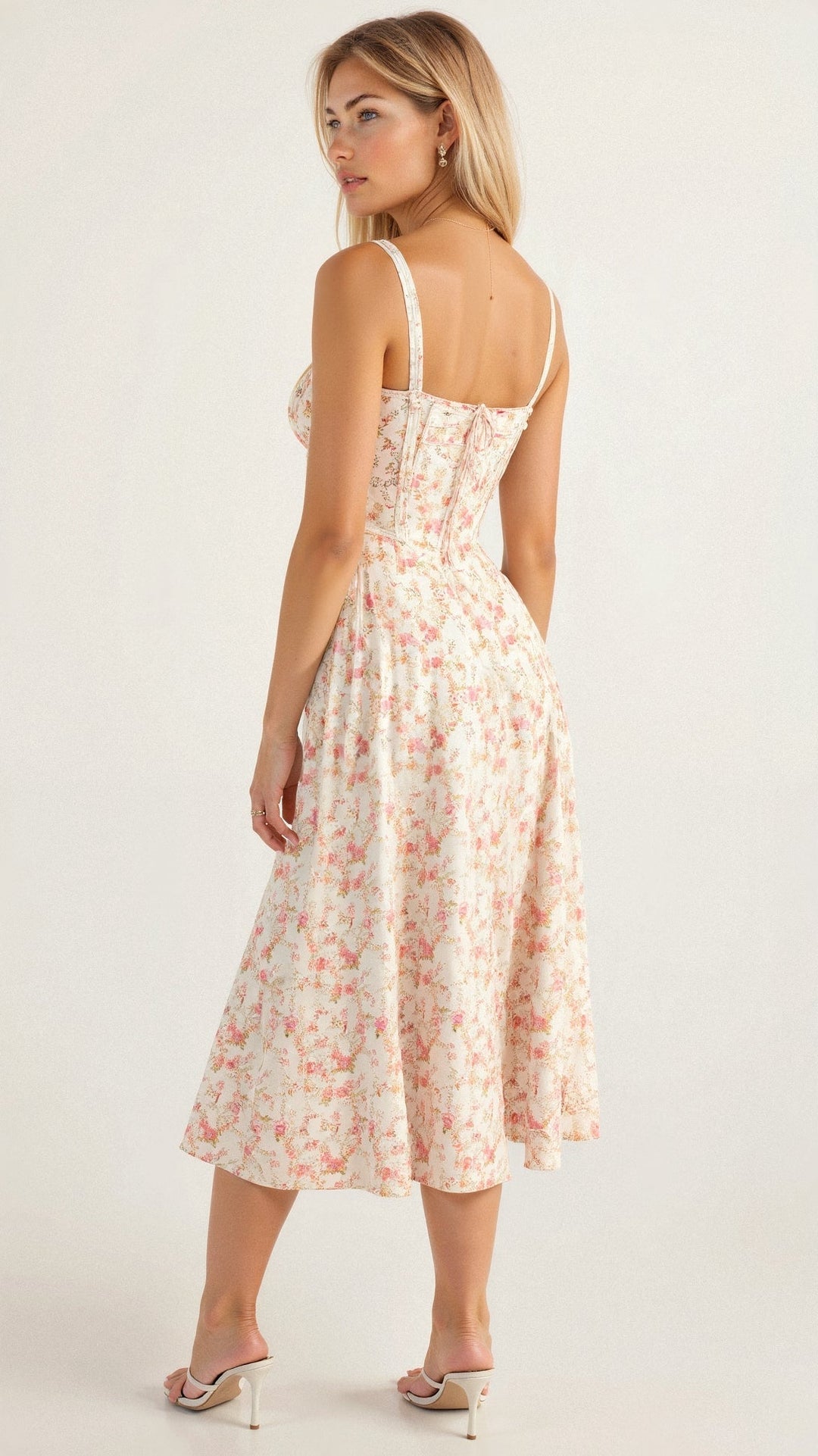 Elegantes Sommerkleid Mit Blumenmuster Für Damen | Mini