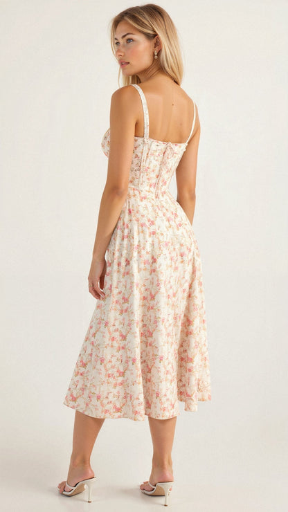 Elegantes Sommerkleid Mit Blumenmuster Für Damen | Mini