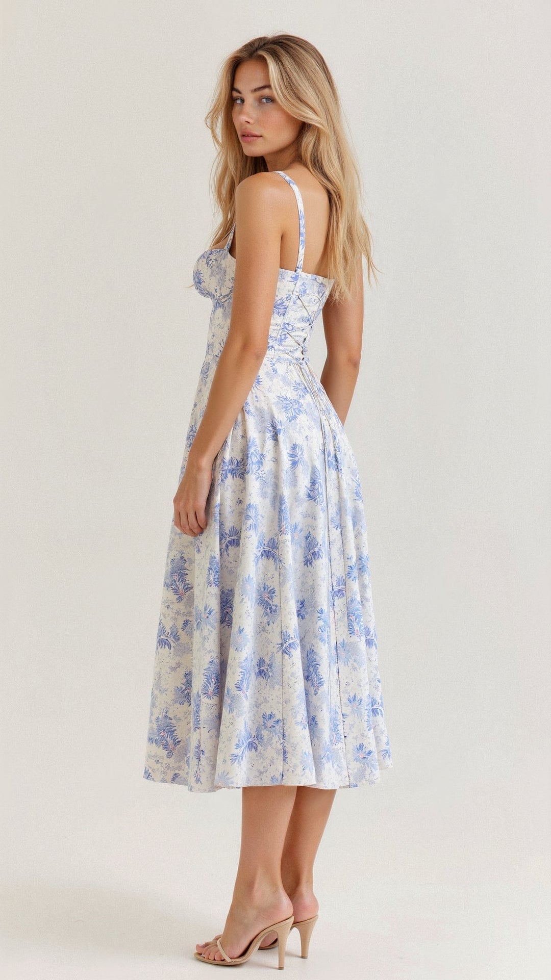 Elegantes Sommerkleid Mit Blumenmuster Für Damen | Mini
