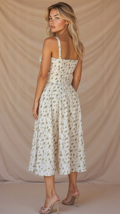 Elegantes Sommerkleid Mit Blumenmuster Für Damen | Mini