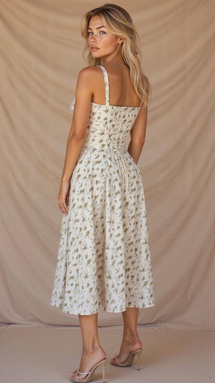 Elegantes Sommerkleid Mit Blumenmuster Für Damen | Mini