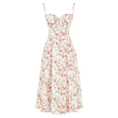 Elegantes Sommerkleid Mit Blumenmuster Für Damen | Mini