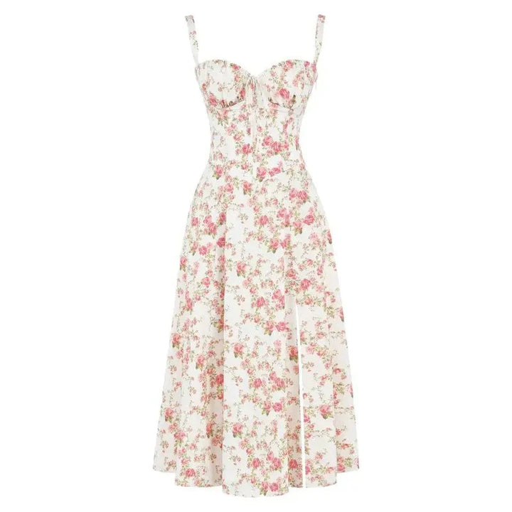 Elegantes Sommerkleid Mit Blumenmuster Für Damen | Mini