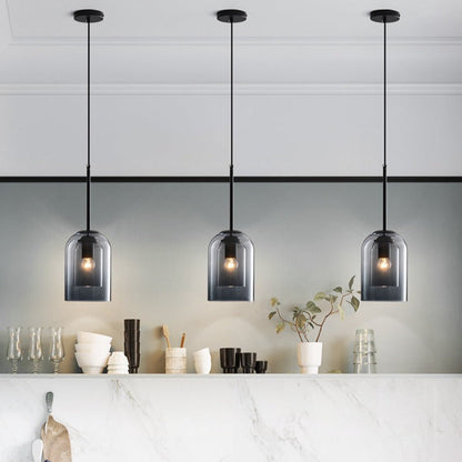 Pendelleuchte Modernes Glas-Design GlanzZeit – hochwertige Glas-Pendelleuchte mit zeitgemäßem Design.