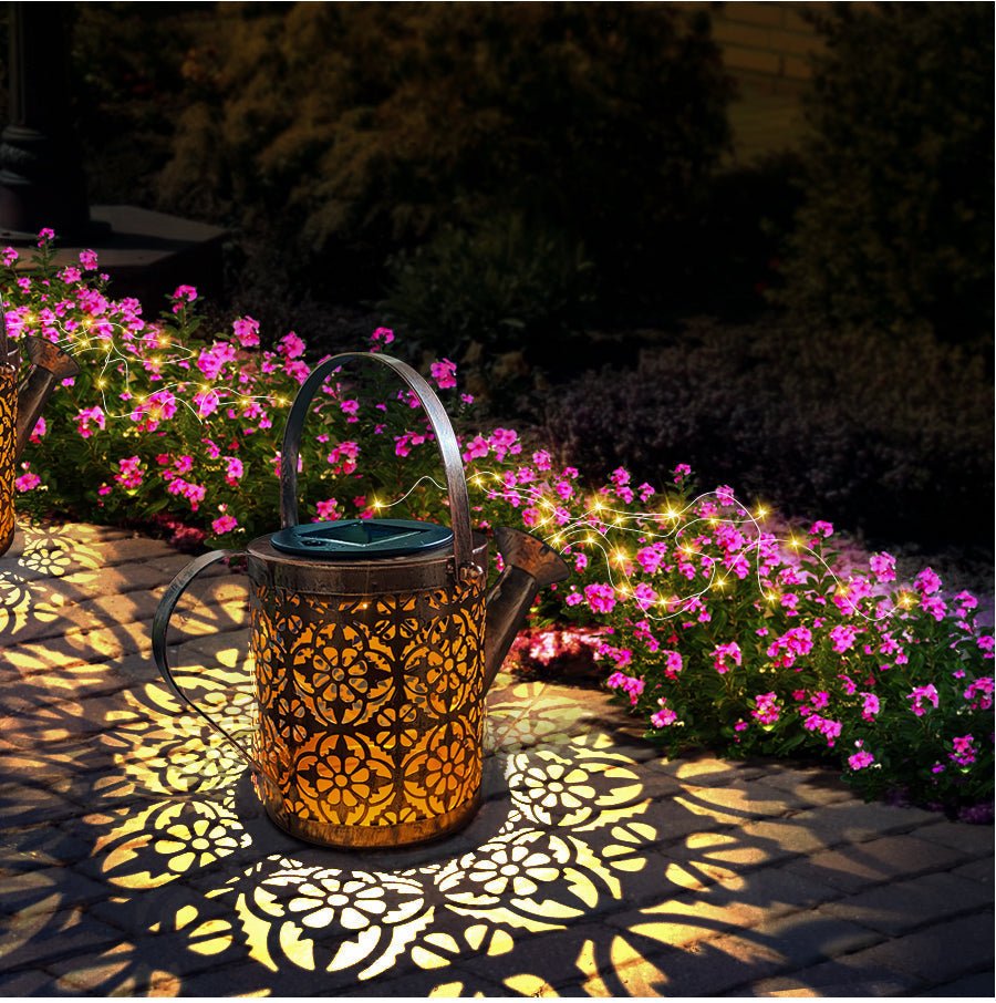 GlowGarden Solarleuchte kombiniert Funktionalität und künstlerisches Design.