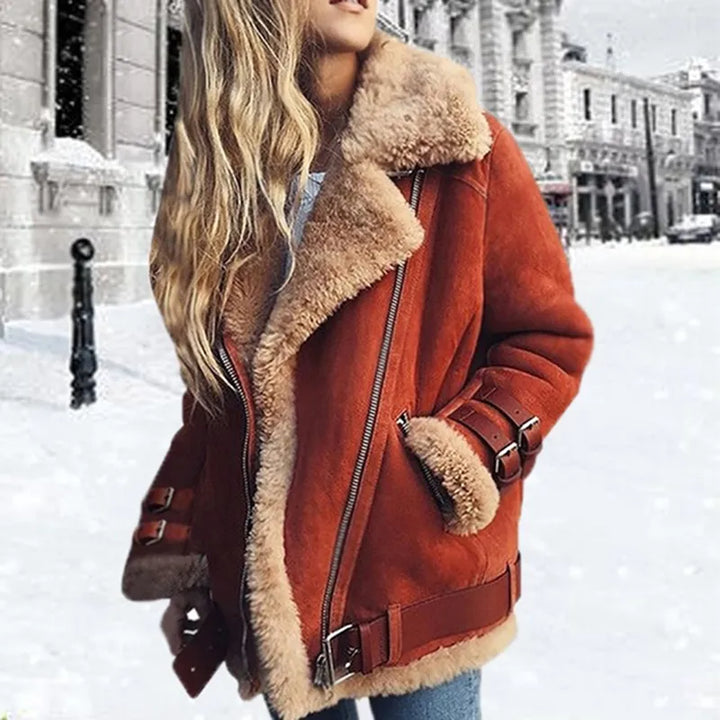 Damen Schnalle Jacke | Winter