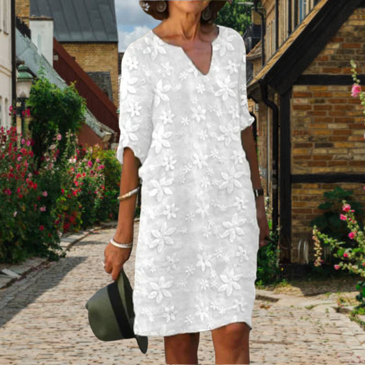Damen Vintage Stil Sommerkleid | Mini