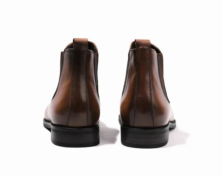 Herren Spitz Stiefel | Polierter Look