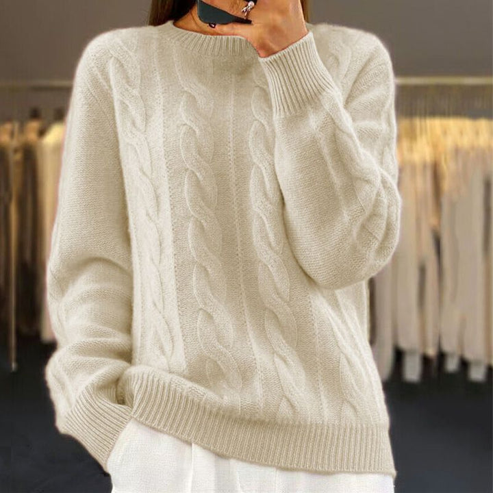 Damen Stricken Pullover | Langärmelig