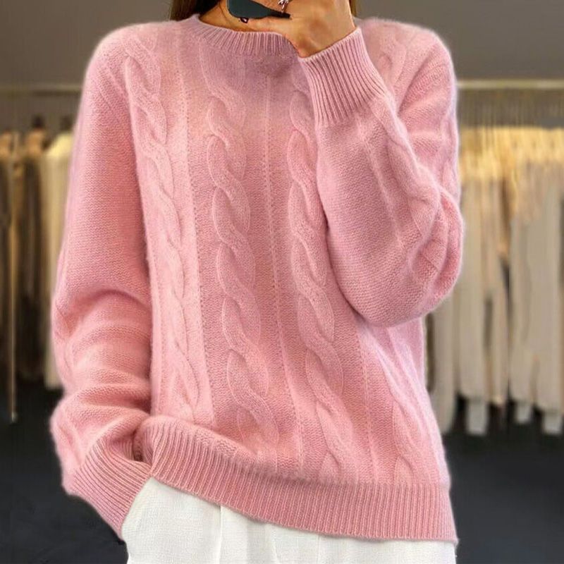 Damen Stricken Pullover | Langärmelig