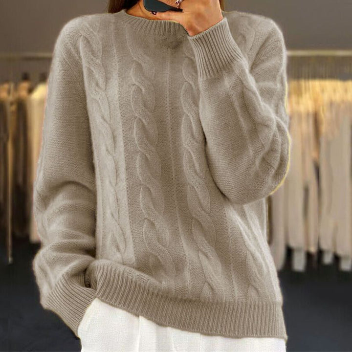 Damen Stricken Pullover | Langärmelig