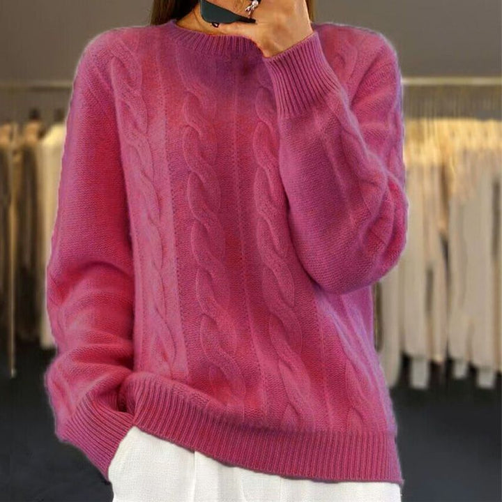 Damen Stricken Pullover | Langärmelig
