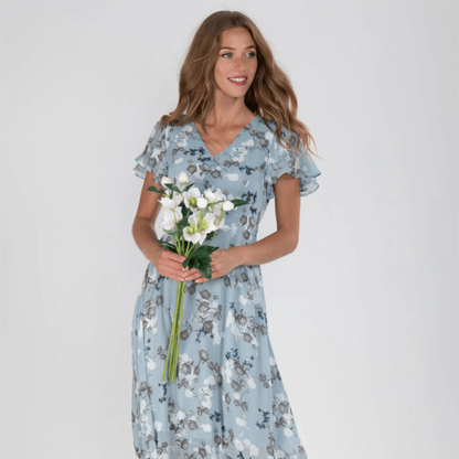 Blumenkleid Für Hochzeitsgäste | Maxikleid