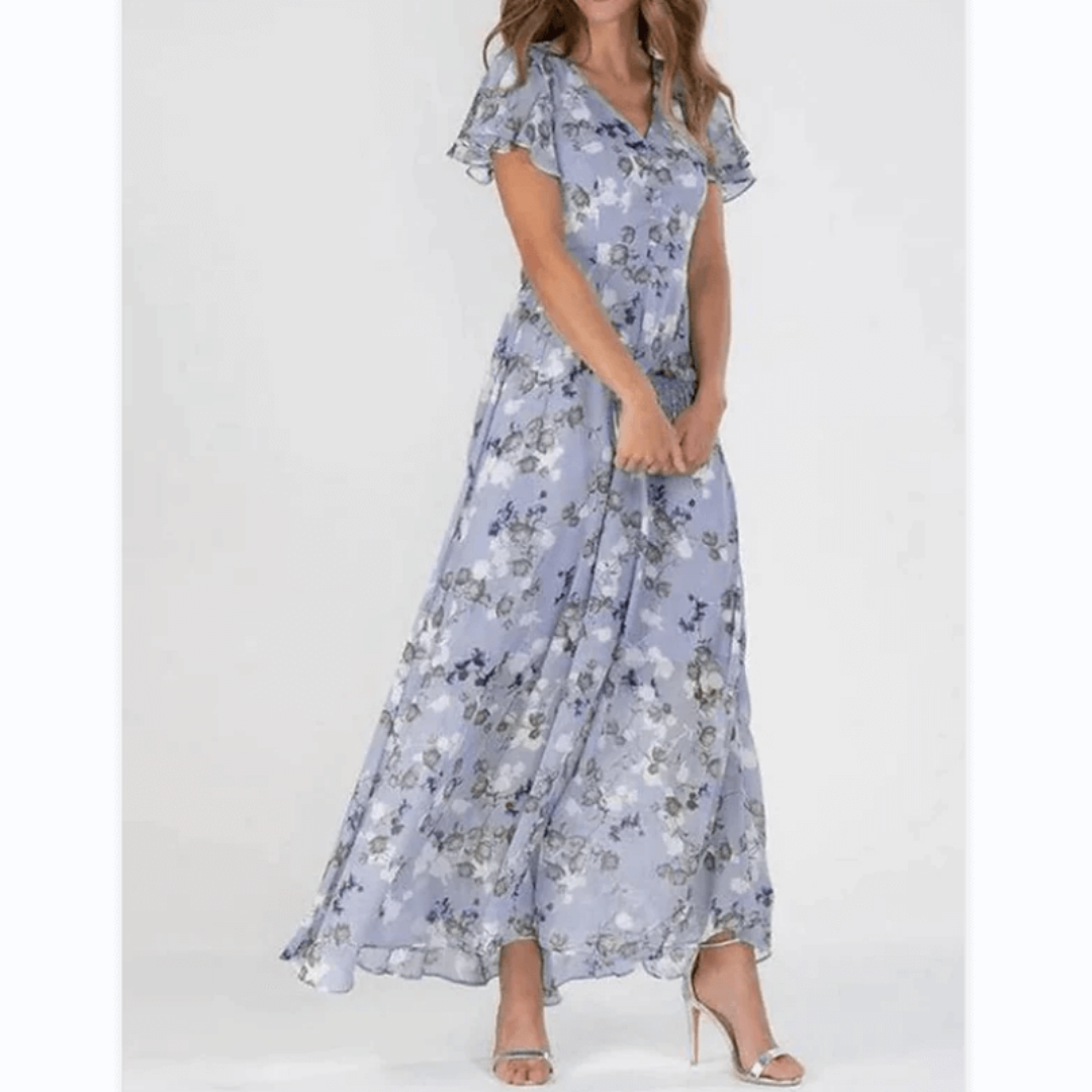 Blumenkleid Für Hochzeitsgäste | Maxikleid