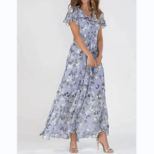 Blumenkleid Für Hochzeitsgäste | Maxikleid
