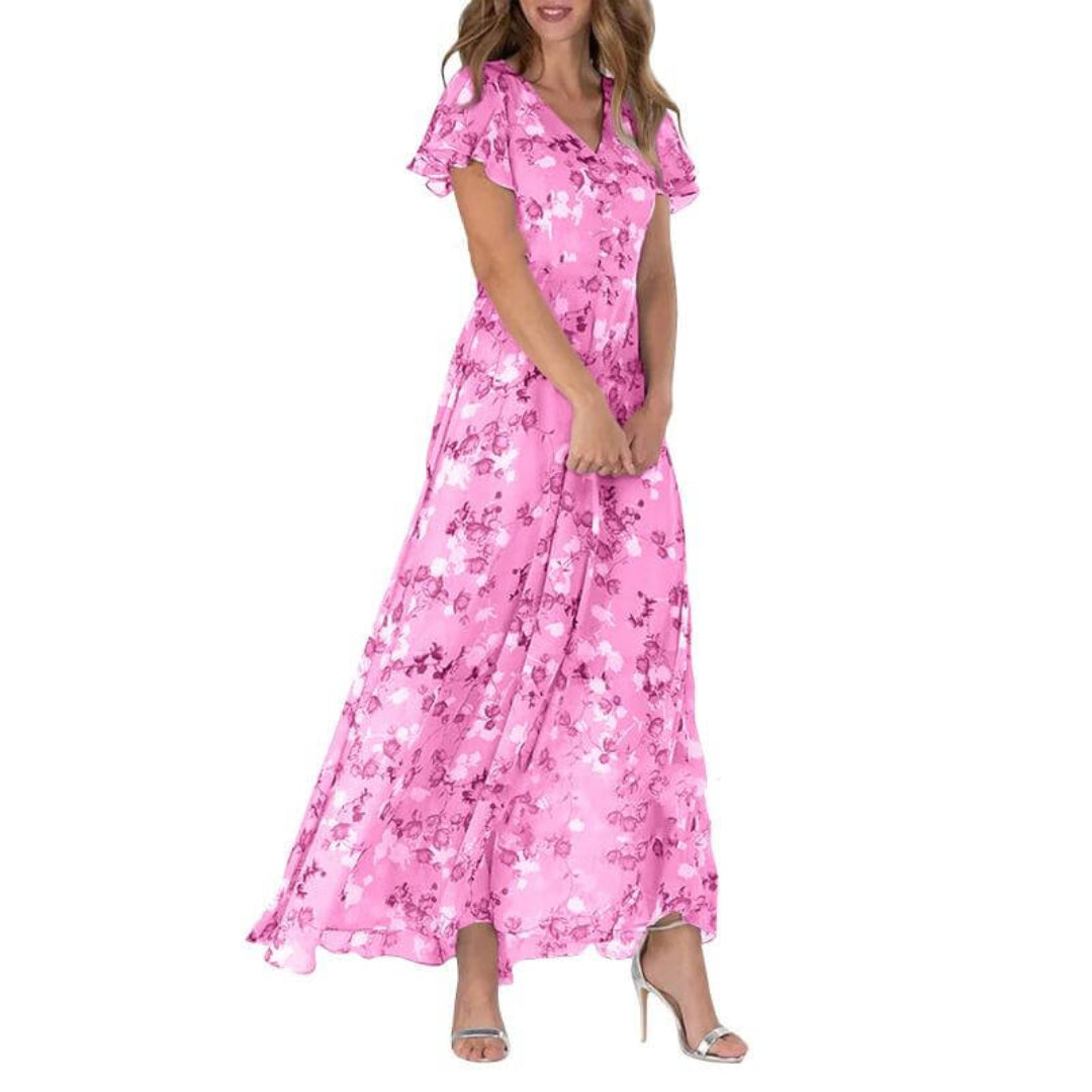 Blumenkleid Für Hochzeitsgäste | Maxikleid