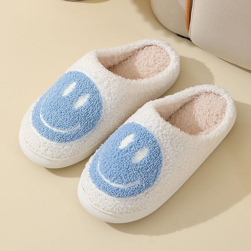 Unisex Smiley Gesicht weiche Hausschuhe | Innen