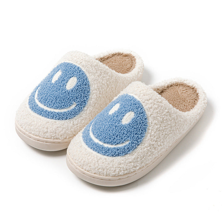 Unisex Smiley Gesicht weiche Hausschuhe | Innen