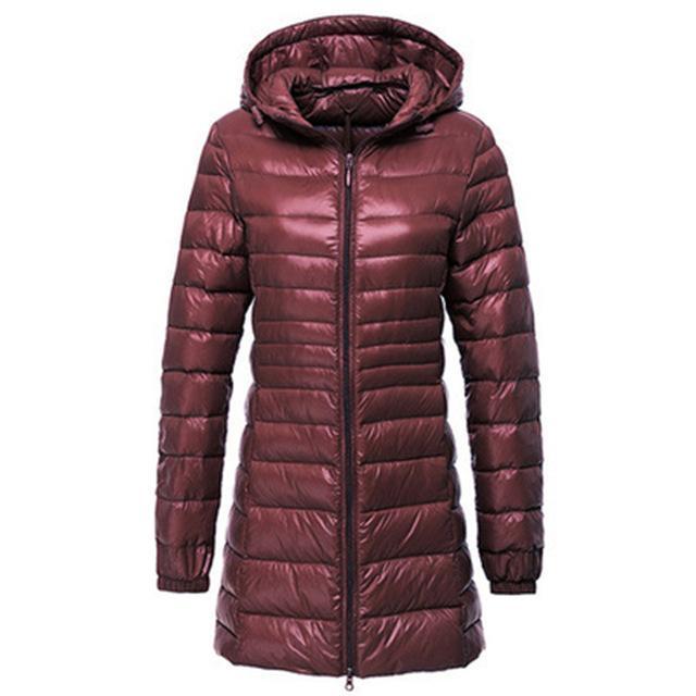 Damen Langer Abstieg Jacke | Klassisch