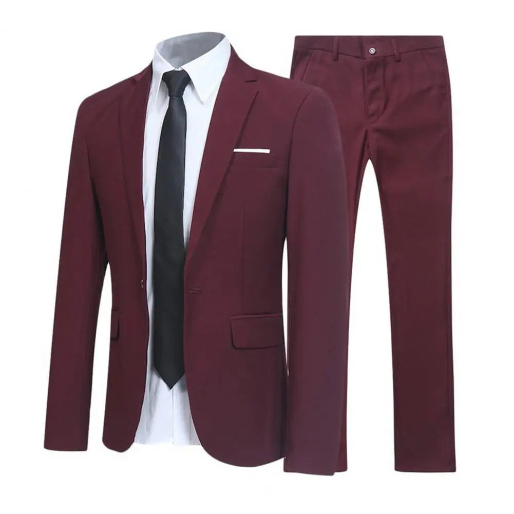 Eleganter Hochzeitsgast Anzug für Herren | 2-Teilig