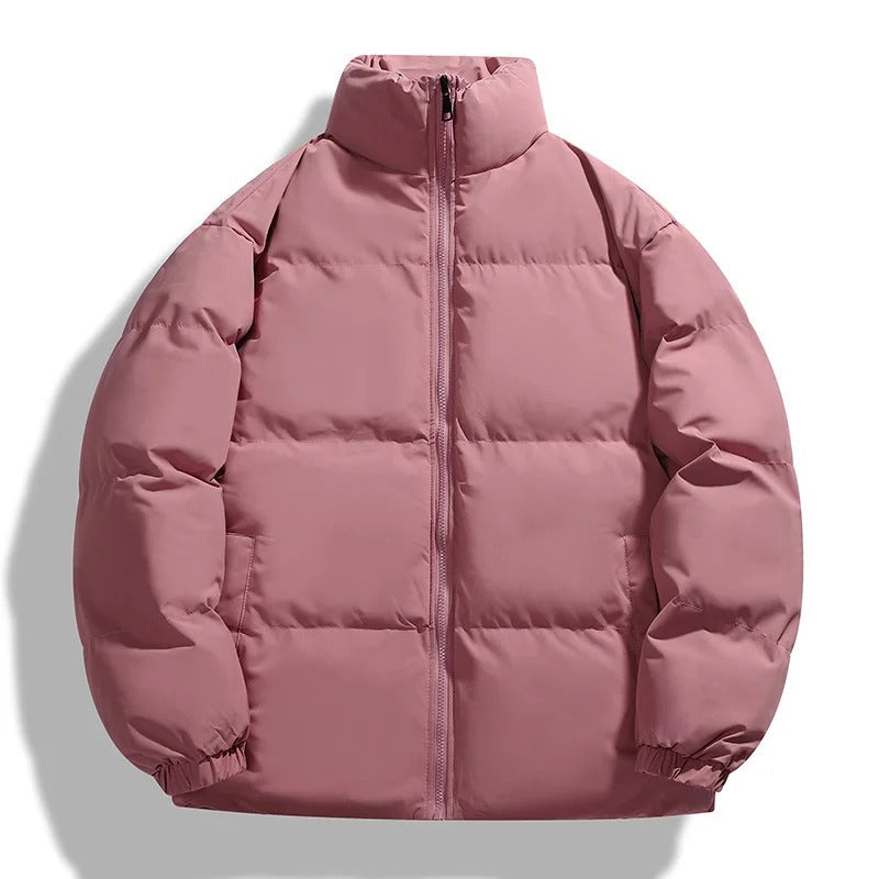 Warme Pufferjacke für Herren | Rollkragen