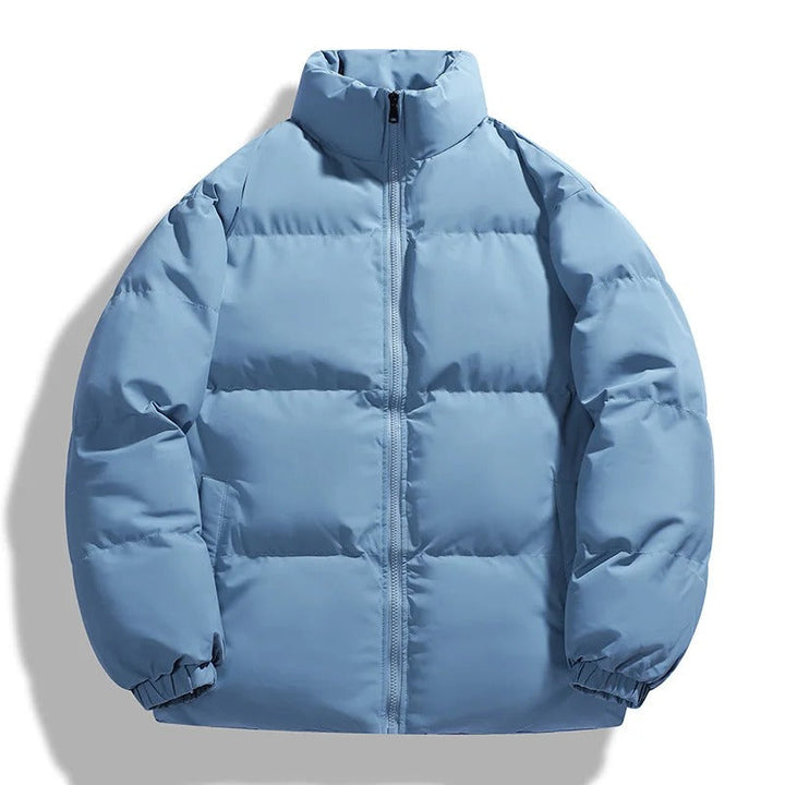 Warme Pufferjacke für Herren | Rollkragen