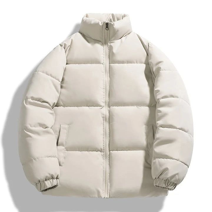 Warme Pufferjacke für Herren | Rollkragen