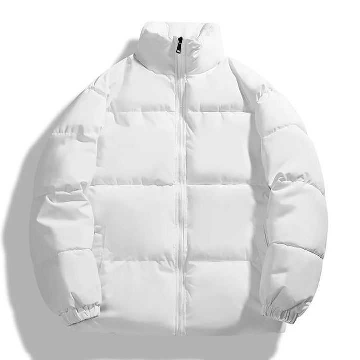 Warme Pufferjacke für Herren | Rollkragen