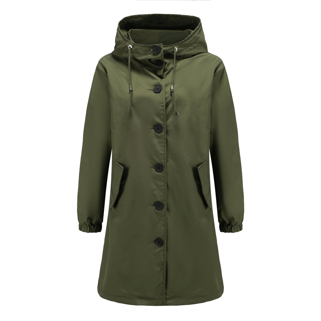 Damen Leichte Regenjacke mit Kapuze | Windjacke