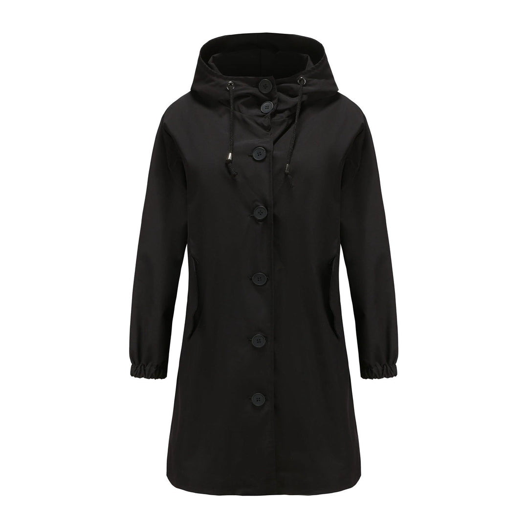 Damen Leichte Regenjacke mit Kapuze | Windjacke