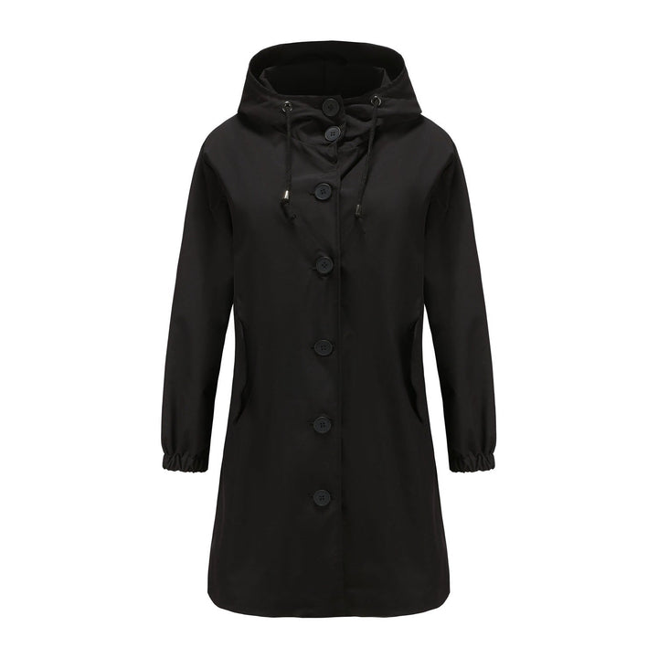 Damen Leichte Regenjacke mit Kapuze | Windjacke