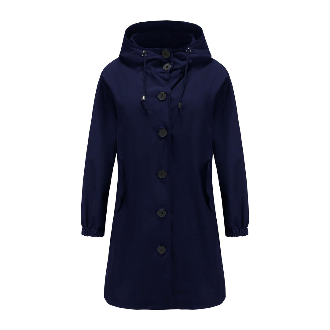 Damen Leichte Regenjacke mit Kapuze | Windjacke