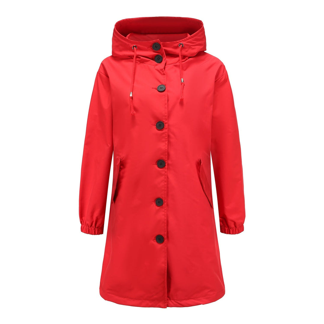 Damen Leichte Regenjacke mit Kapuze | Windjacke