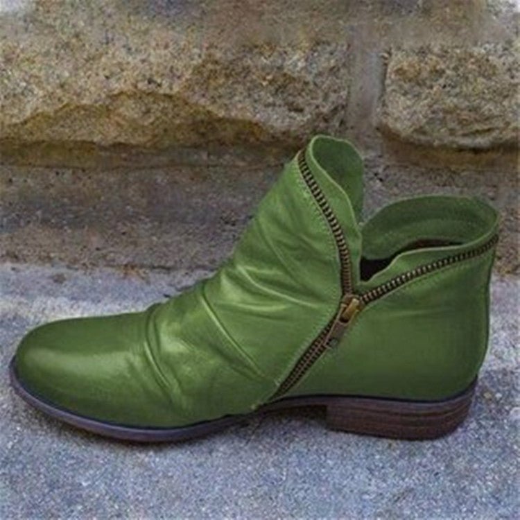 Seitenreißverschluss Winterstiefel Damen | Knöchellang