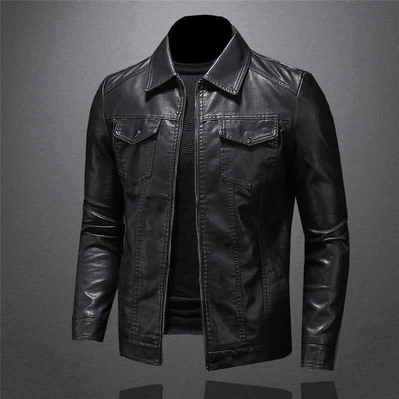 Herren Stilvoll Jacke | Reißverschluss