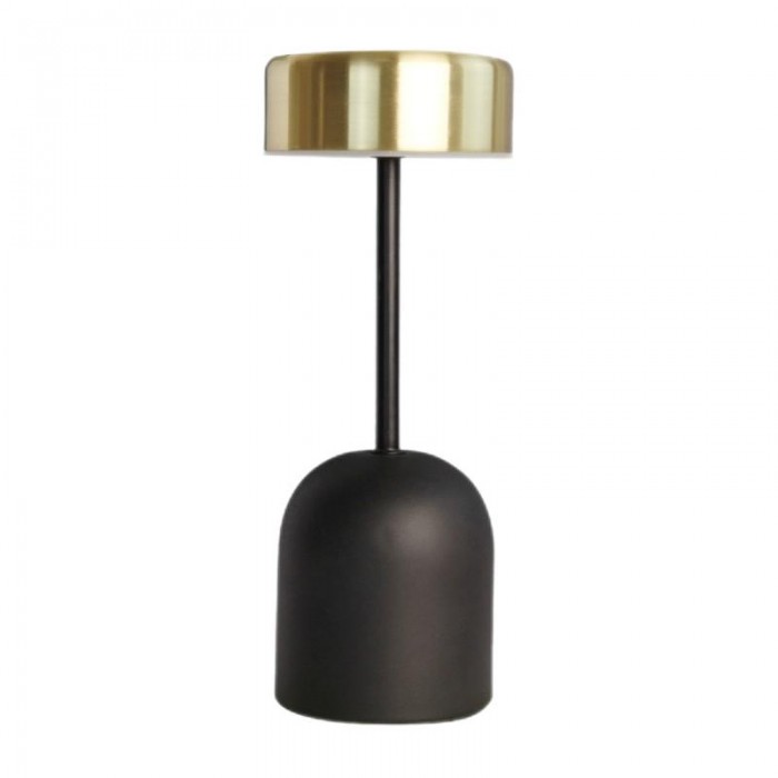 Wiederaufladbare Lampe, die kabellosen Komfort für flexible Beleuchtung bietet.
